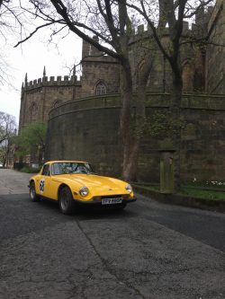 Classic Car Rally at Lancaster Castle, St Georges Day 2018