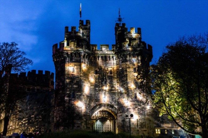 Light Up Lancaster at Lancaster Castle 2019